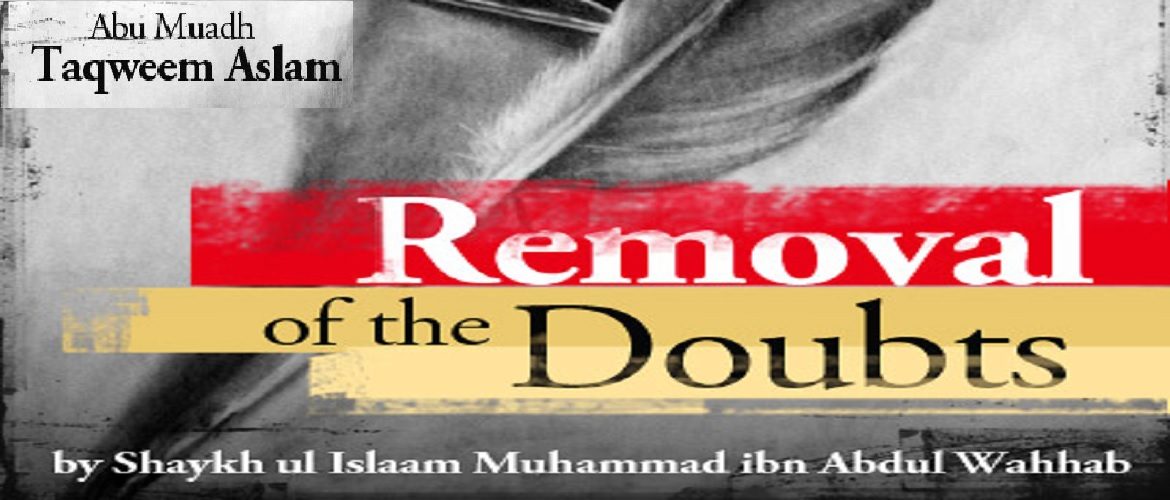 Kashf Ash-Shubuhaat (Removing Doubts Pertaining to Shirk) - PDF-MP3-Audio