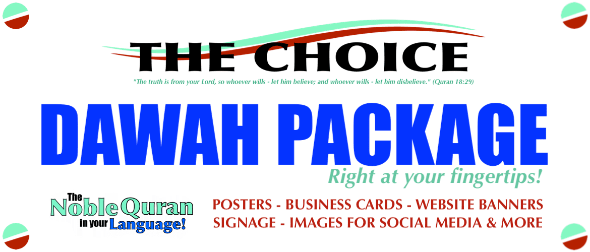 The Choice - Dawah Package Poster